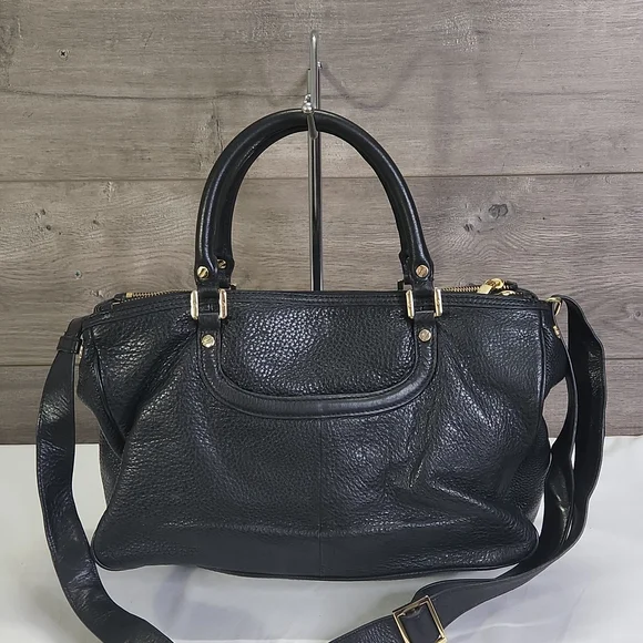 Tory Burch Black Leather Shoulder Bag - Picture 4 of 11